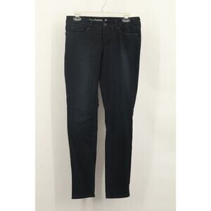 Denizen Levi's Totally Shaping Skinny Jeans Stretch Denim Pockets Size M Black